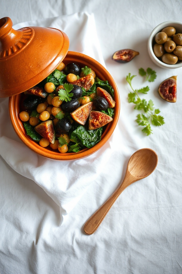 vegetarian tagine with chickpeas